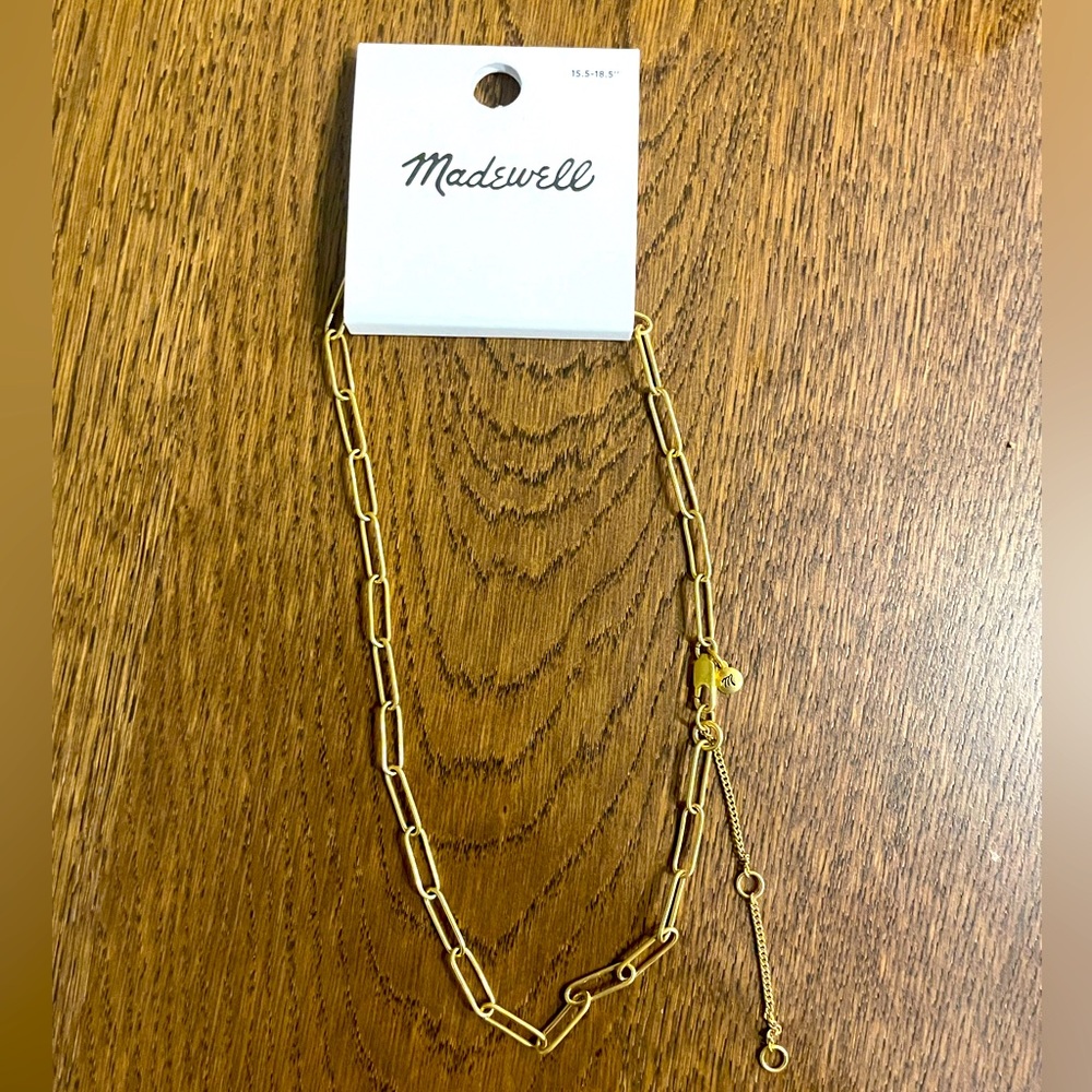 Madewell Paperclip Chain Necklace